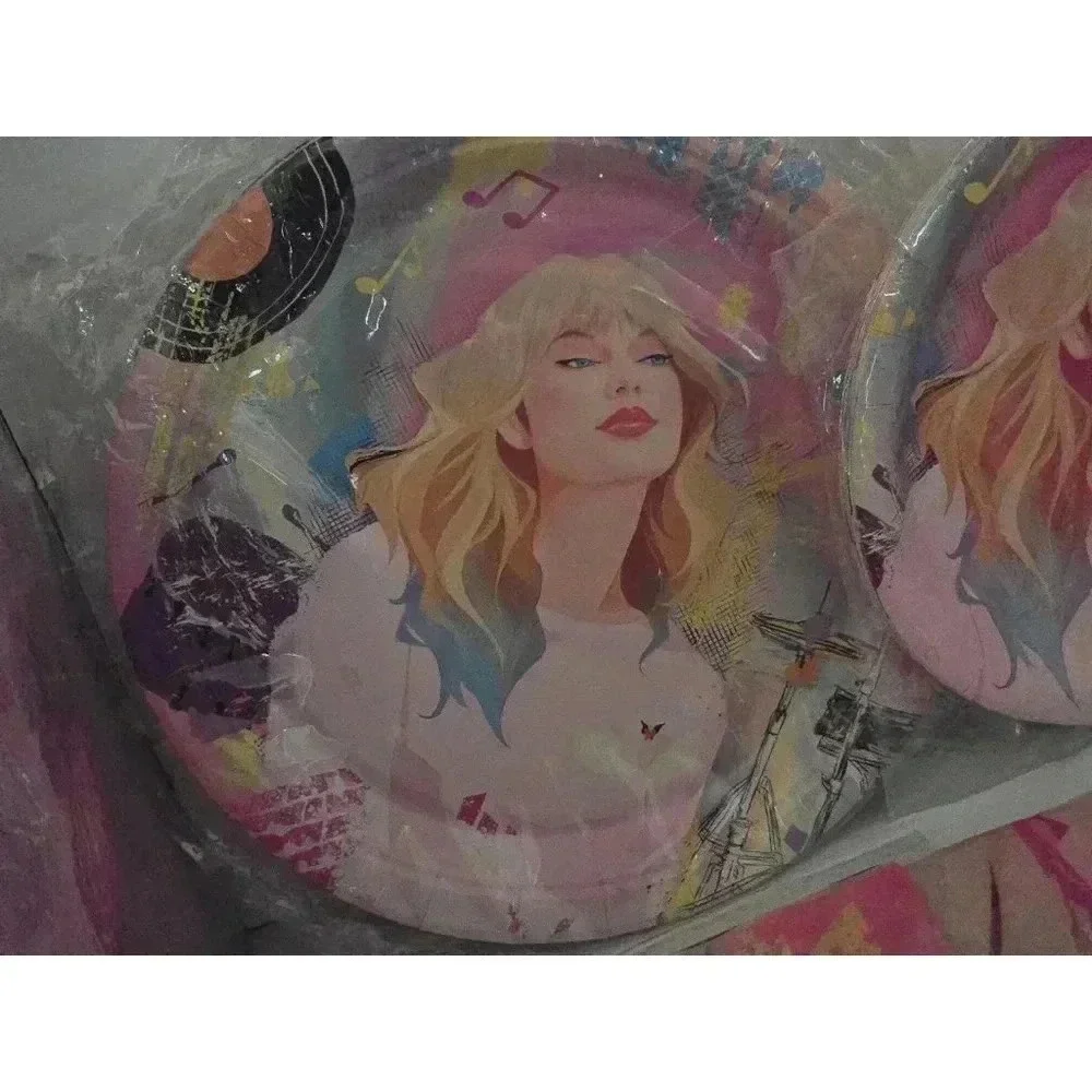 Taylor Swift‎ Party Supplies Set Pink